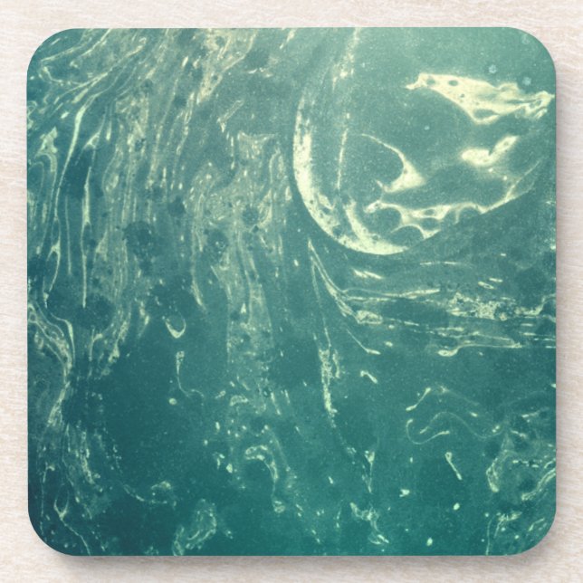 Porta-copo Livro Psicodélico Verde (Frente)