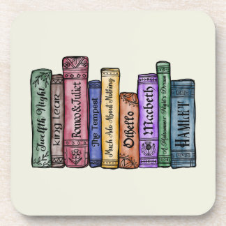 Porta-copo Livros Shakespeare n.o 1