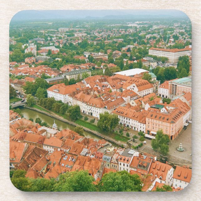Porta-copo Ljubljana de cima (Frente)