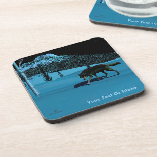 Porta-copo Lobo Inverno - Tapetum Lucidum