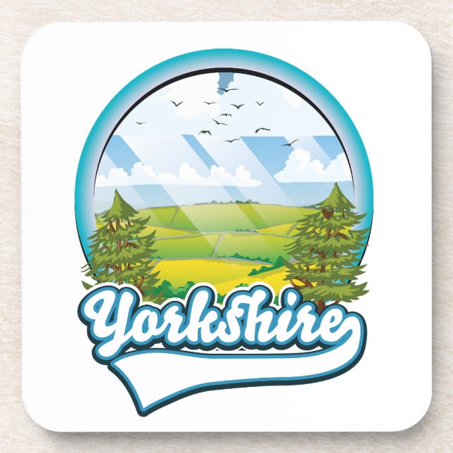 Porta-copo logotipo da Yorkshire Travel (Frente)