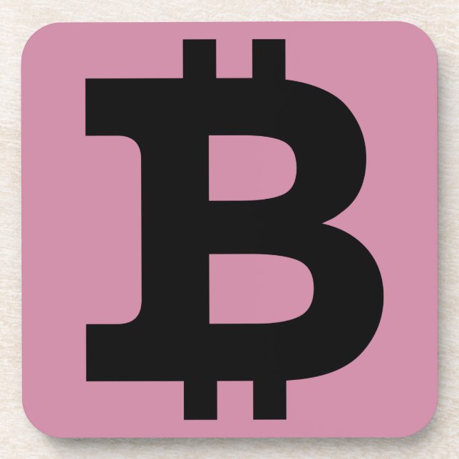 Porta-copo Logotipo de Bitmoeda (Frente)