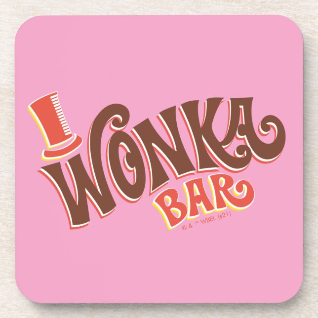 Porta-copo Logotipo do Bar Wonka (Frente)