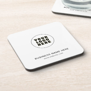 Porta-copo Logotipo e texto personalizados minimalistas simpl