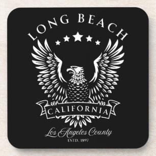 Porta-copo Long Beach Condado de Los Angeles Califórnia Vinta