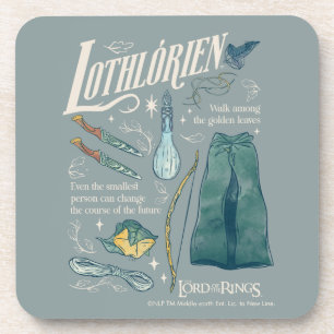 Porta-copo LOTHLORIEN™ Colagem Gráfica em Aquarela