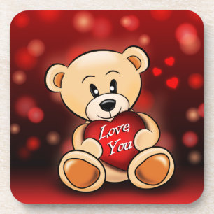 Porta-copo L'ourson t'aime