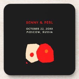 Porta-copo LOVE Natural Suporte de plástico duro