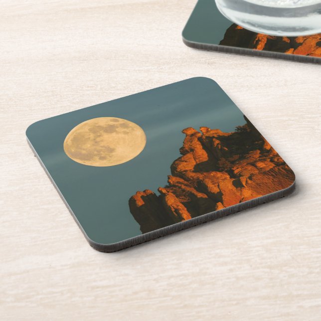 Porta-copo Lua cheia | Basalt Cliff Smith Rock State Park (Left Side)