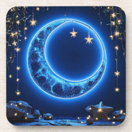 Porta-copo Lua crescente brilhante