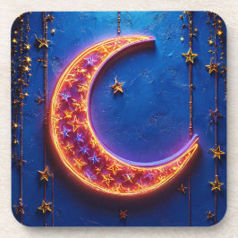 Porta-copo Lua crescente brilhante