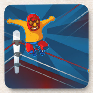 Porta-copo luchador