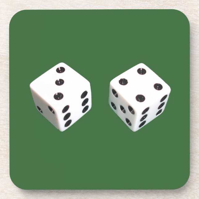 Porta-copo Lucky Seven Roll of Dice (Frente)