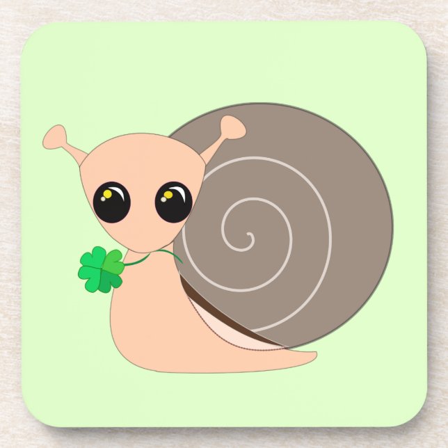 Porta-copo Lucky Snail (Frente)