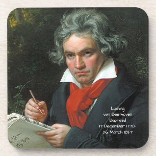Porta-copo Ludwig van Beethoven, 1820