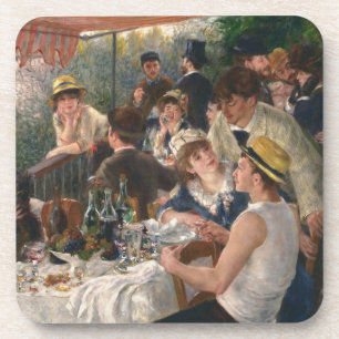 Porta-copo Luncheon do Partido Barco - Auguste Renoir