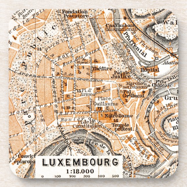 Porta-copo Luxembourg (Frente)