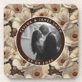 Porta-copo Luxurious Anemones Petal Vineyard Wedding