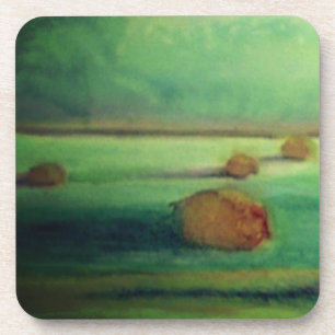 Porta-copo Luz de manhã suave no campo