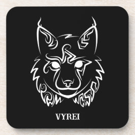 Porta-copo Lynx Tribal Preto e Branco