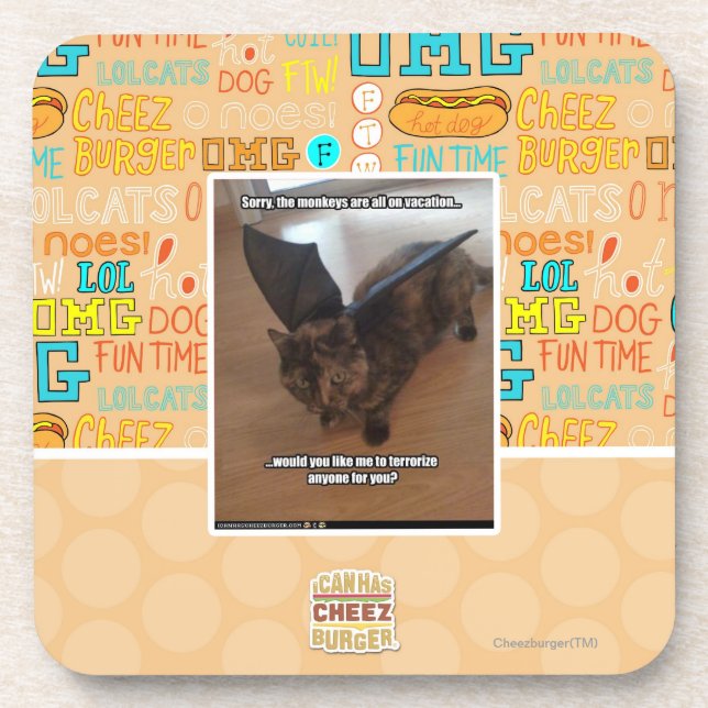 Porta-copo Macacos em férias (Frente)