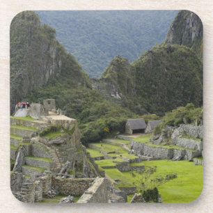 Porta-copo Machu Picchu, ruínas da cidade inca, Peru.2