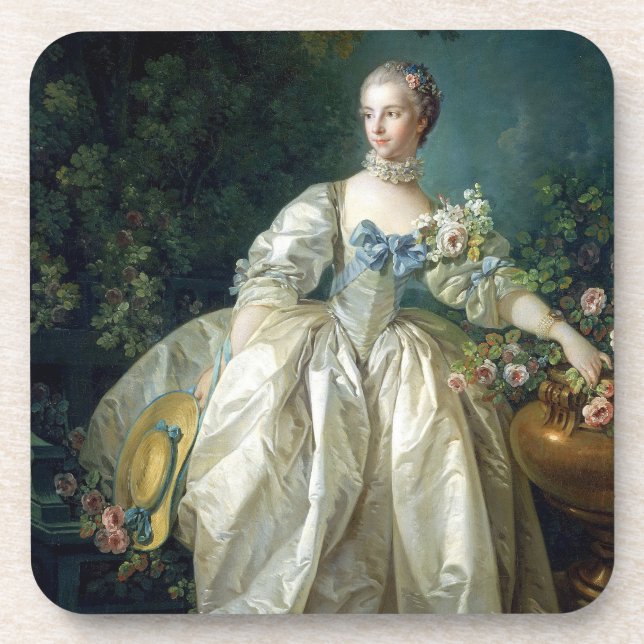 Porta-copo Madame Bergeret 1766 Boucher (Frente)