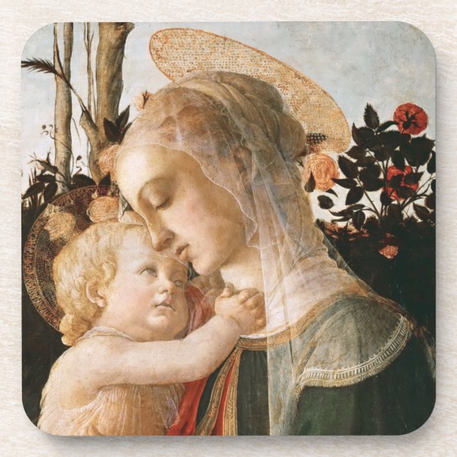 Porta-copo Madona e Menino (Frente)