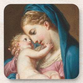 Porta-copo Madona e Menino