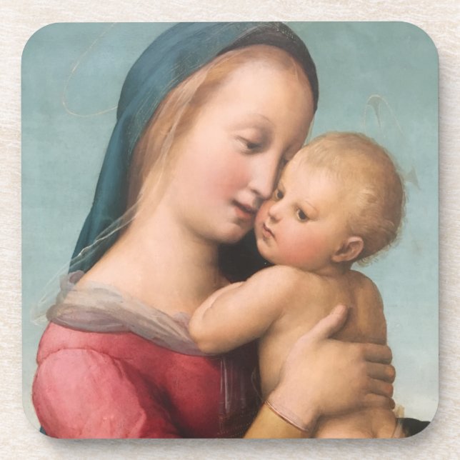 Porta-copo Madona e Menino (Frente)