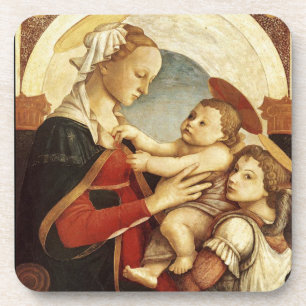 Porta-copo Madonna com Conjunto Filho de Portas copos de Cork