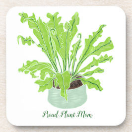 Porta-copo Mãe da Planta Orgulhosa - ninho de pássaro em bran