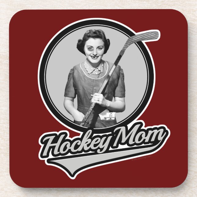 Porta-copo Mãe de Hockey (Frente)