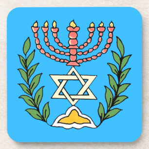 Porta-copo Magen Persa David Menorah