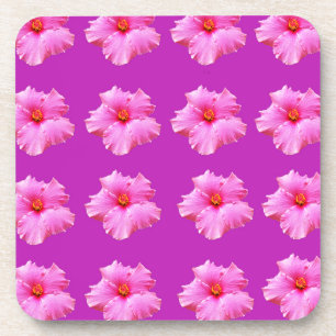 Porta-copo Magenta E Beijos De Hibisco Rosa,