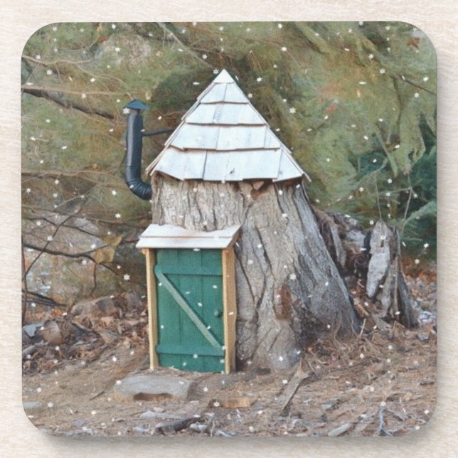 Porta-copo Magical Elf House (Frente)
