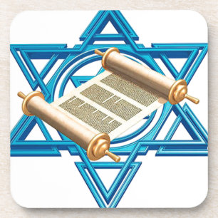 Porta-copo Maguen David Torah