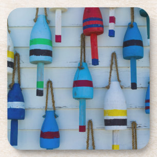 Porta-copo Maine, Stonington, boias decorativas de lagosta