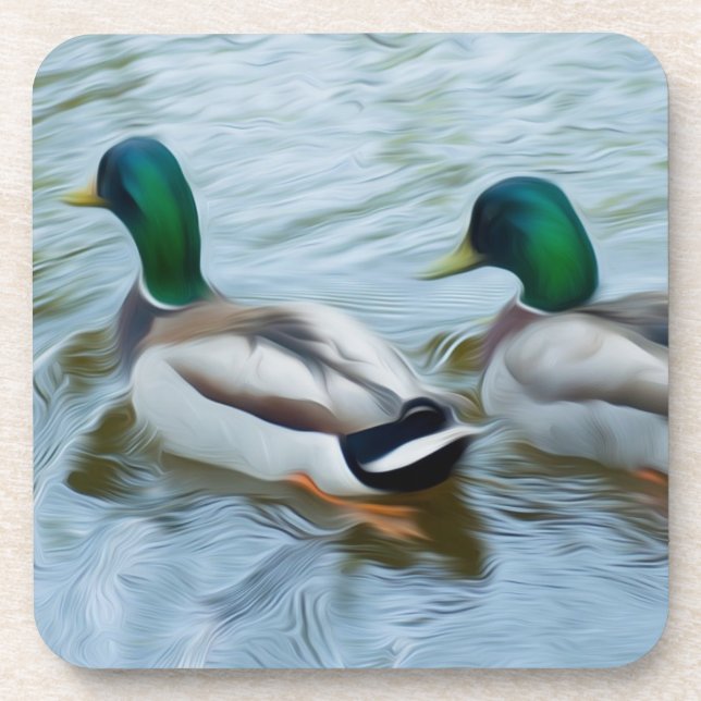 Porta-copo Mallard Ducks (Frente)