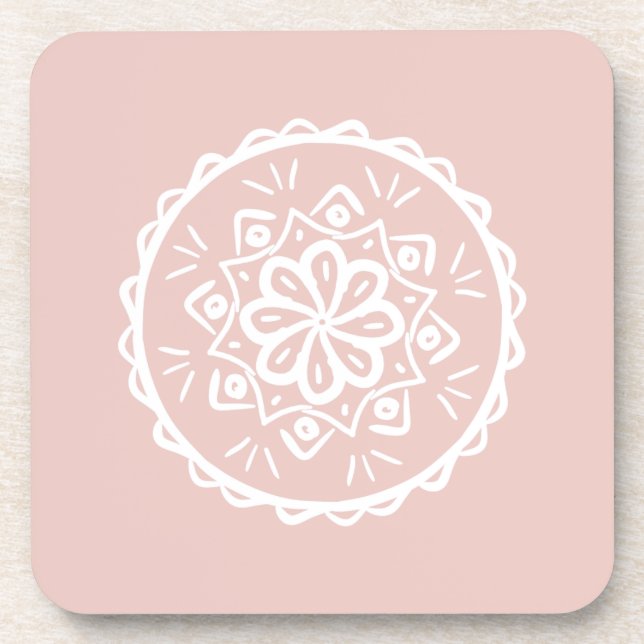 Porta-copo Mallow Mandala (Frente)