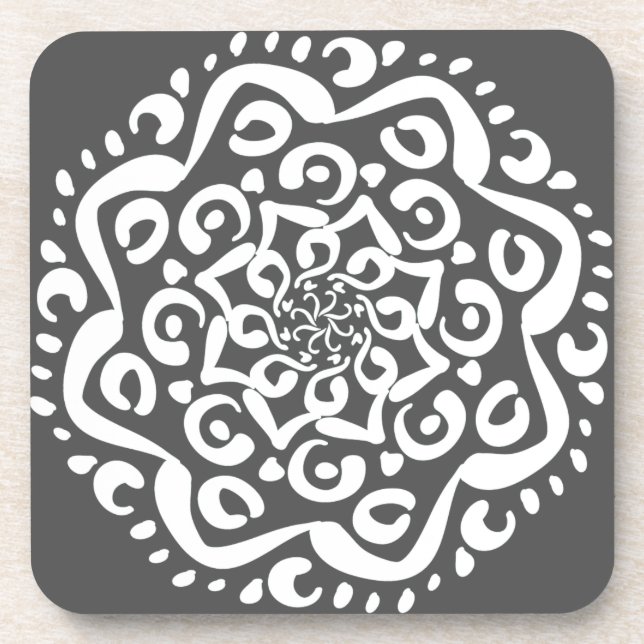 Porta-copo Manatee Mandala (Frente)