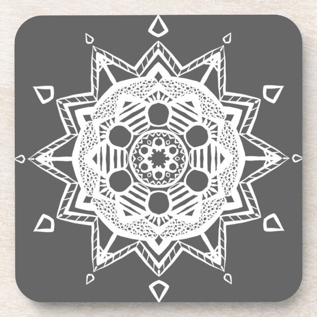 Porta-copo Manatee Mandala (Frente)