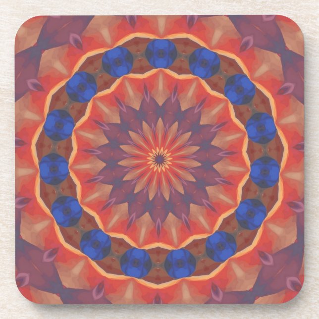 Porta-copo Mandala de Diversidades Infinitas (Frente)