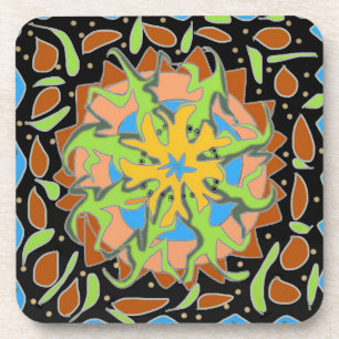 Porta-copo Mandala de Lagarto