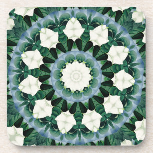 Porta-copo Mandala do azul verde e Cerulean de Sacramento