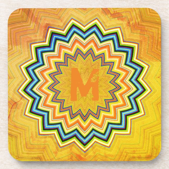 Porta-copo Mandala Russo Personalizado (Frente)