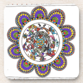 Porta-copo mandalas protetores de copos