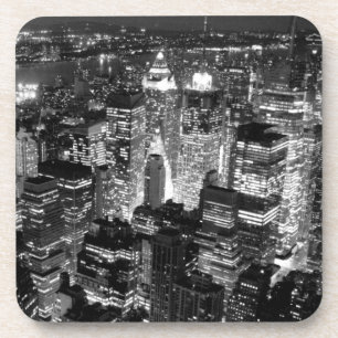 Porta-copo Manhattan Nova Iorque Night Black & White