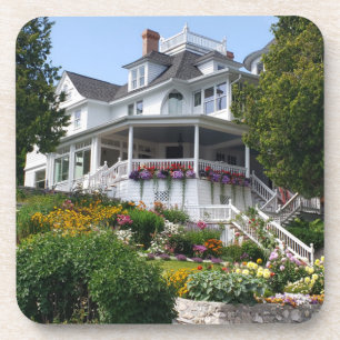 Porta-copo Mansão West Bluff na Ilha Mackinac, Michigan