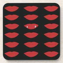 Mantenha o verdadeiro vampiro preto e vermelho